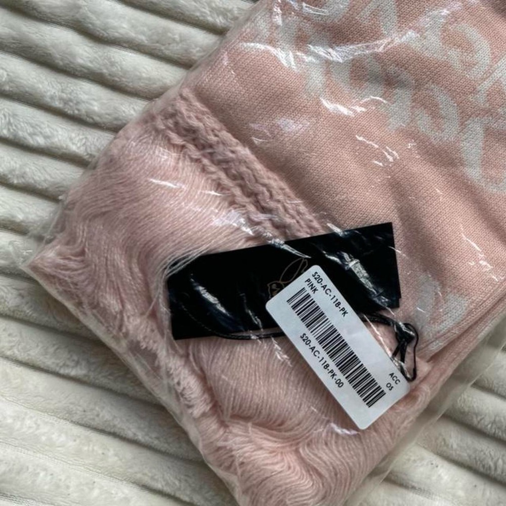 NWT OVO Octobers Very Own Baby Pink Scarf
